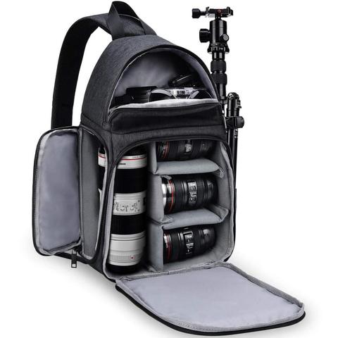DSLR Camera bag case Sling Backpack Single Shoulder Messenger Bag for Leica Canon Nikon Sony Olympus Pentax Panasonic Fujifilm ► Photo 1/6