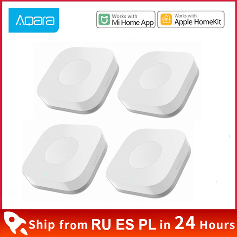 Aqara Smart Wireless Switch One Key Intelligent Application Remote Control ZigBee Wireless Wifi Connection With Mijia mihome ► Photo 1/6