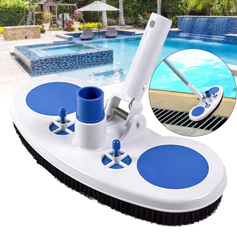 Swimming Pool Suction Vacuum Head Brush Cleaner Above Ground Cleaning Tool 