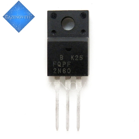 10pcs/lot FQPF2N60C 2N60C 2N60 TO-220F 600V 2A new original In Stock ► Photo 1/1