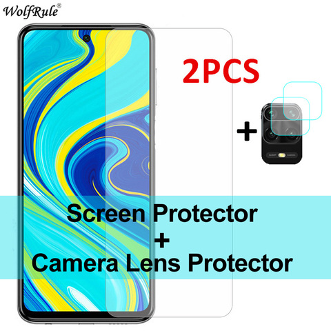 2Pcs Screen Protector For Xiaomi Redmi Note 9S Glass 9 8T 8 Pro 7 Tempered Glass Protective Phone Film For Redmi 9A 9C 8A 7A 6A ► Photo 1/6