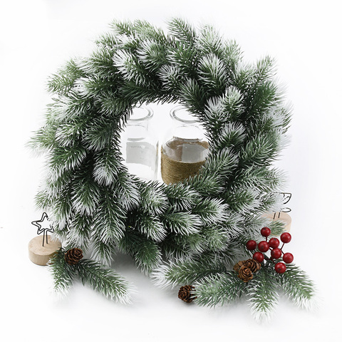 10/20 Pieces Plastic pine needles home decoration accessories christmas garland material scrapbooking wedding artificial plants ► Photo 1/6