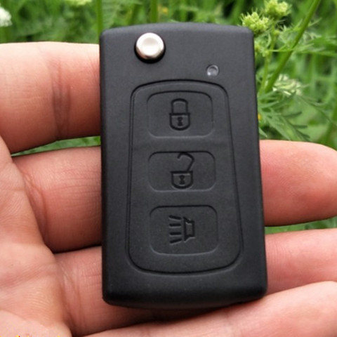 DAKATU 3 Buttons Replacement Flip Folding Remote Key Case Shell For Great Wall Hover Haval H3 H5 Keyless Entry Fob Key Cover ► Photo 1/5