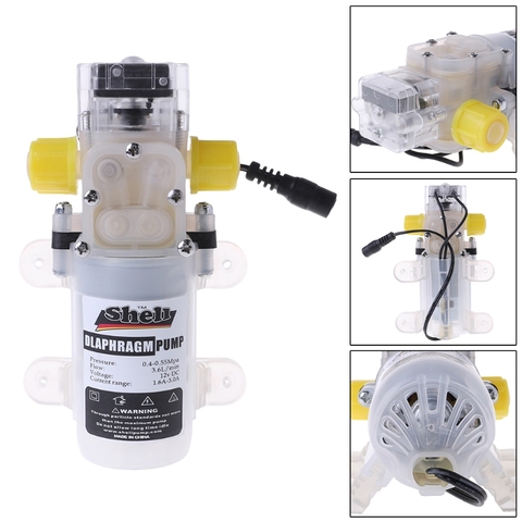 12V 70W Self-priming Food Grade Diaphragm Water Pump Auto-priming Pump Wine ► Photo 1/6