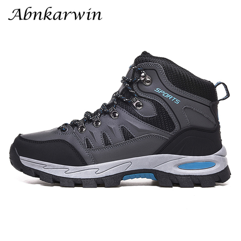 Outdoor Hiking Mountain Boots Men Winter Trekking Shoes Women High Quality Camping Tourism Treking Tracking Botas ► Photo 1/6