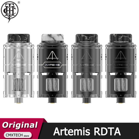 Original ThunderHead Creations Artemis RDTA Tank 4.5ML Atomizer Side Bottom Fill Single Postless Build Deck E Cigarette Vape ► Photo 1/6