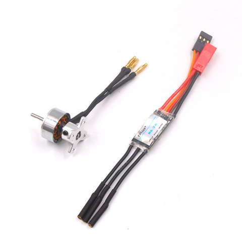 FATJAY RC power system combo 1811 10g motor and 7A ESC 1-2S battery for mini airplane DIY quadrocopter drones ► Photo 1/4
