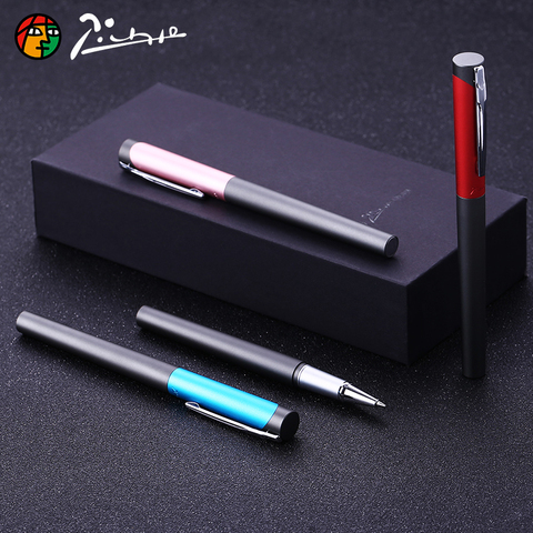 New Pimio Picasso 963 Metal Rollerball Pen with Refill Marie Curie Series Fine Point Gift Pen Set for Business Office School ► Photo 1/6