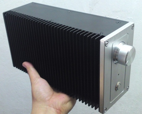 BRZHIFI top radiator aluminum case for power amplifier ► Photo 1/5