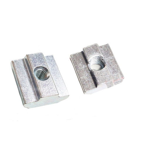 T sliding nut block M4 M5 M6 M8 M10 slide for EU standard 45 aluminum profile slot 10mm cnc part 1pcs ► Photo 1/1