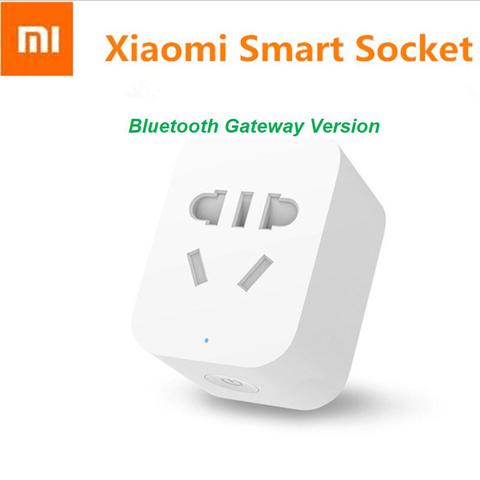 New Xiaomi Mijia Smart Socket 2 Bluetooth Gateway Version Wireless Remote Control Adaptor Power On Off Work With Mihome APP ► Photo 1/6