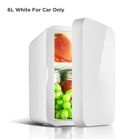Mini Refrigerator Small 12V Car Refrigerator 220V Single Door Car Home Dual-Use Thermoelectric Mini Fridge Cooler Warmer ► Photo 1/6