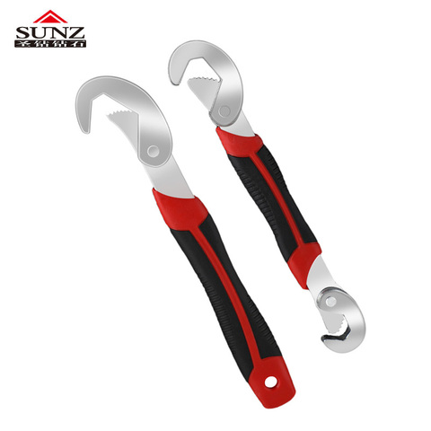 Universal Alloy open ratchet wrench  multifunctional tool set outdoor wrench universal wrench multi-purpose durable movable wren ► Photo 1/6