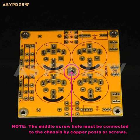 PASS AM Class A amplifier CRC Rectification filtering daul power supply bare PCB ► Photo 1/3