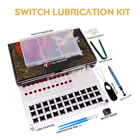 33 Lube Station Switch Tester Opener Lube  Station DIY Double-Deck Removal Platform For Gateron Cherry Mechanical Keyboard ► Photo 1/6