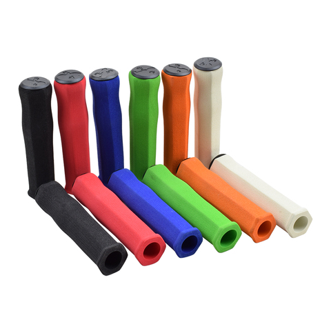 PROPALM 6 Colors Bike Handlebar Grips Anti-slip Comfortable Sponge MTB Mountain Bicycle Grip Handle Bar Tape ► Photo 1/6