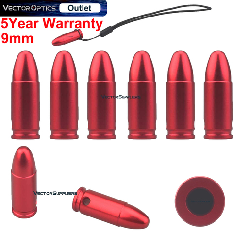 Vector Optics 9mm Snap Caps .300 .223 12GA Caliber Cartridge Bore Sighter For Training Tactical Metal 7.62 Round Bullet Snap Cap ► Photo 1/6
