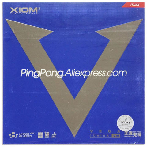 XIOM VEGA CHINA Table Tennis Rubber Original XIOM VEGA Ping Pong Sponge ► Photo 1/5