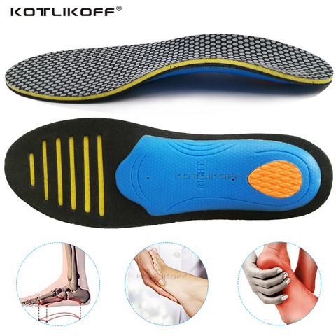 EVA Orthopedic Insoles For FlatFoot Arch Support Shoes Insert Pad Orthotics Shoes Insoles For Shoes Woman Men plantar fasciitis ► Photo 1/6