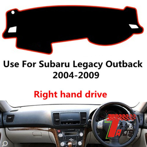 Taijs Car Dashboard Cover Dashmat for Subaru Legacy 2004 2005 2006 2007 2009 Right Hand Drive Good Polyester Fiber Anti-UV Pad ► Photo 1/5