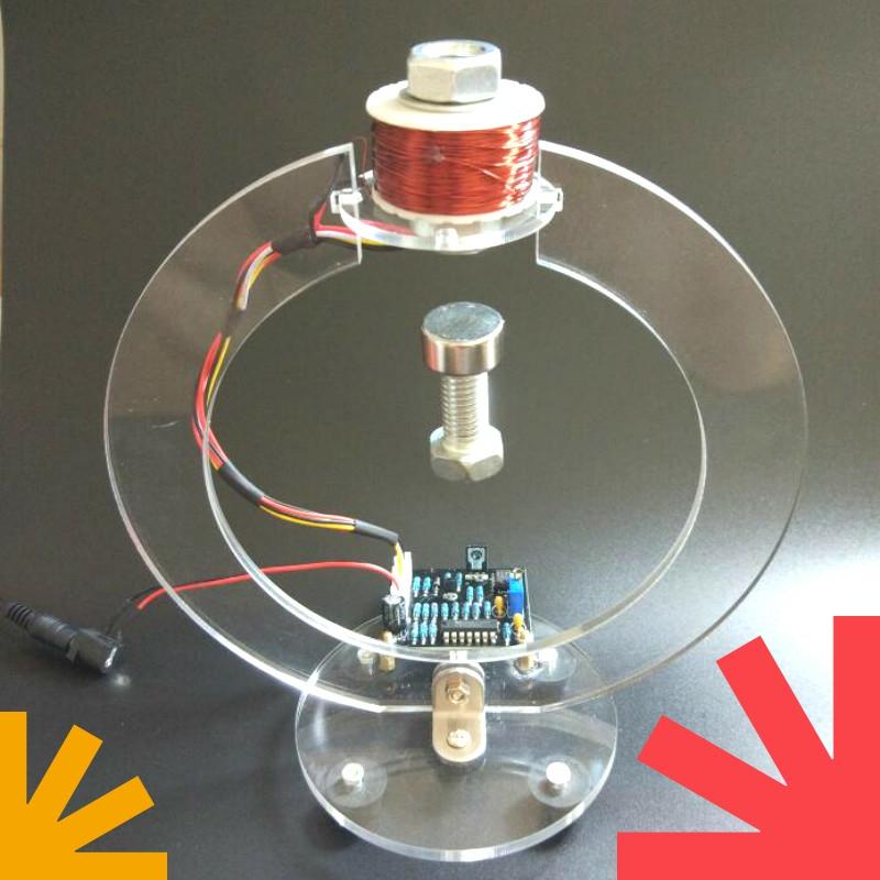 Pull Up The Magnetic Levitation Kit Electronic Diy Production Kit Students Learn Experimental Kit Creative Ornaments Gifts ► Photo 1/6