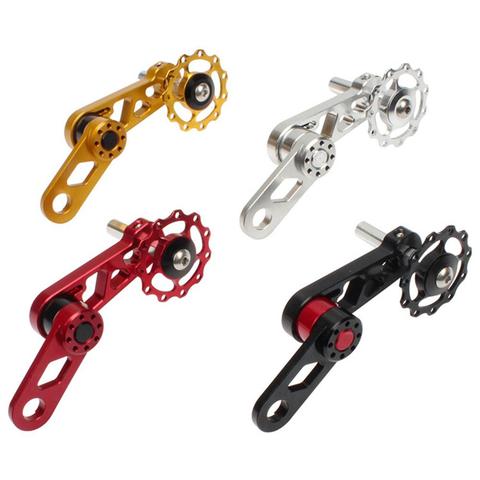 Folding Bike Chainring Tensioner Rear Derailleur Chain Guide Pulley for Oval Tooth Plate Wheel Chain Xipper Bike Parts ► Photo 1/6