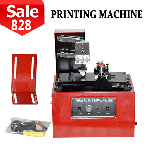 Environmental Desktop Electric Pad Printer Round Pad Printing Machine Ink Printer Heat Printing Machine YM600-B ► Photo 1/6