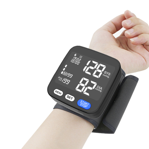 2022New Home Low Price A Blood Pressure Monitor Wrist Factory Electronic Wireless Medical Sphygmomanometer BP Machine Automatic ► Photo 1/6