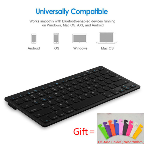 Universal ultrathin Bluetooth Keyboard For Xiaomi Mi Pad 4 8.0 / Plus 10.1 For Microsoft Surface Go / Pro 3 4 5 6 7 Tablet PC ► Photo 1/6