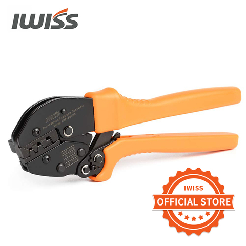 IWISS AP-11 Ratchet Wire Crimping Pliers Tools for Anderson Powerpole Connectors Crimp AMP 15/30/45 ► Photo 1/6