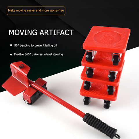 5Pcs Furniture Mover Tool Furniture Lifter Transport Set for Moving  Furniture Heavy Stuffs Home Trolley Lift And Move Slides Kit - Price  history & Review, AliExpress Seller - ZS House Store