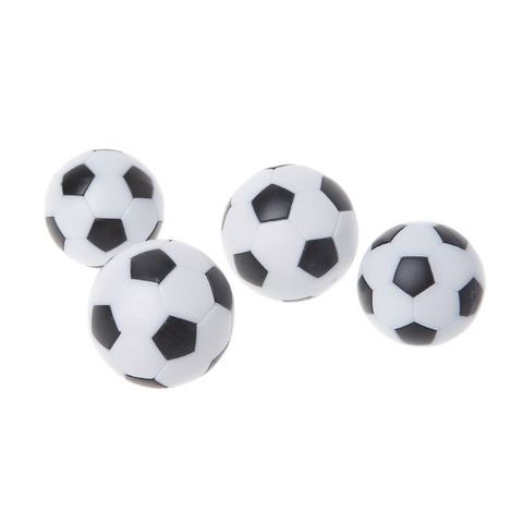 New 8 Pcs 32mm Football Soccerball Sport Gifts Round Indoor Games Foosball  Table Football Plastic Soccer Ball Foosball Table