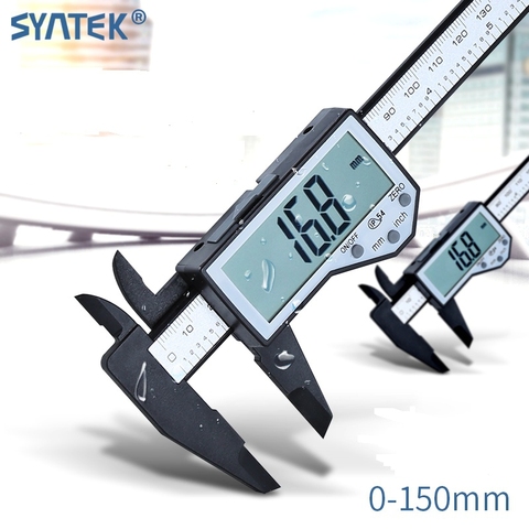 Electronic Digital Caliper 150mm IP54 Waterproof Digital Caliper Micrometer Guage Big LCD Display Vernier Caliper Measuring Tool ► Photo 1/6