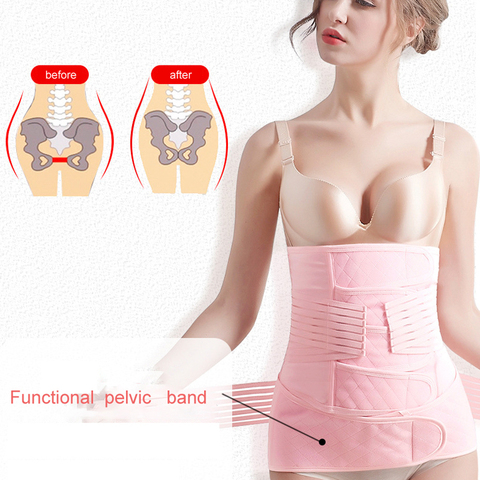 2in1 Maternity Postpartum Belt After Pregnancy Postnatal Belly Support Girdle High Waist Shaping Band Momshaper L72 ► Photo 1/6