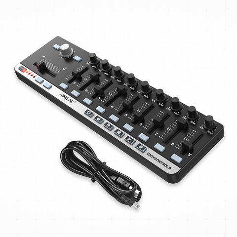 Worlde EasyControl.9 Portable Mini USB 9 Slim-Line Control MIDI Controller ► Photo 1/6