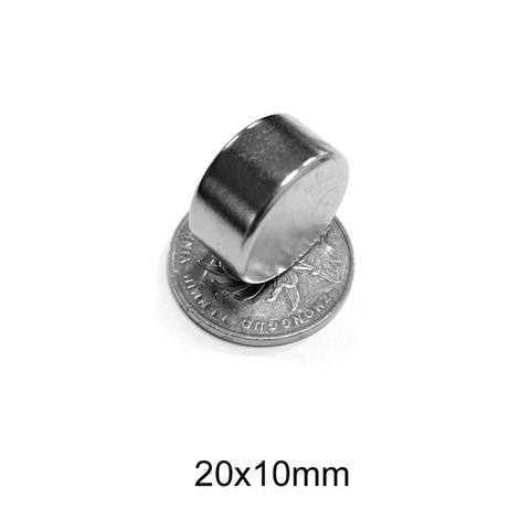 2/5/10/15/20pcs 20x10 Powerful Magnets 20mmx10mm Permanent Round Magnet 20x10mm Neodymium Magnetic Super Strong Magnet 20*10 ► Photo 1/6