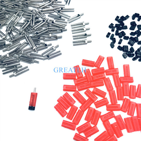 500sets 21MM Dental Laboratory Use Double Twin Pin with Plastic Easily used with Pindex Machine Length ► Photo 1/4