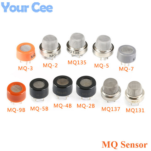 MQ Sensor Gas Sensor MQ135 MQ-2 MQ-3 MQ-5 MQ-7 MQ-9 MQ-4 MQ137 MQ131 Detecting CO CO2 Smoke Methane Liquefied MQ Series DIY Kit ► Photo 1/6