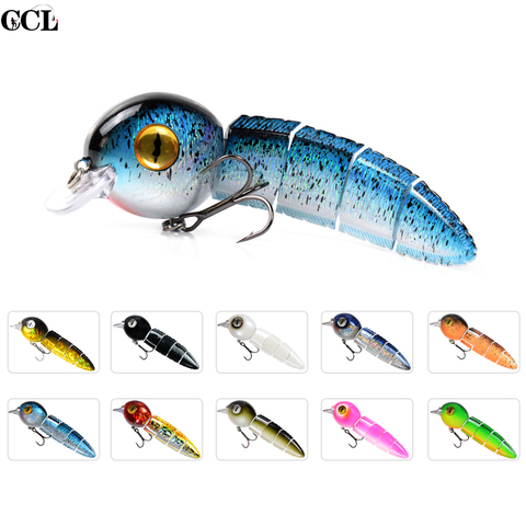 152MM 40G Durable Fabric Wobbler Fishing Lures Life Like Swim Action Jointed Wobbler Fishing Tackle for Pike Musky Bass Fishing ► Photo 1/6