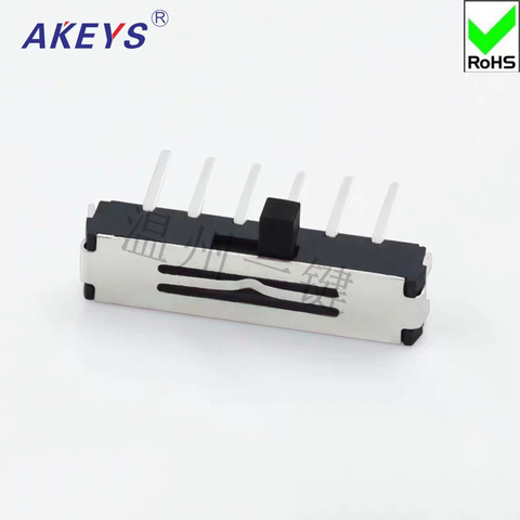 10PCS MSK-42D01 MINI slide switch 4P2T DIP side slide 12 pin 2 position mini toggle switches MSK-09 ► Photo 1/3