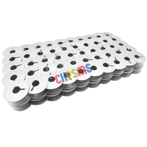 100 INDUSTRIAL SEWING MACHINE L SIZE ALUMINUM BOBBINS FIT FOR REGULAR MACHINES 40264A=272152 ► Photo 1/3