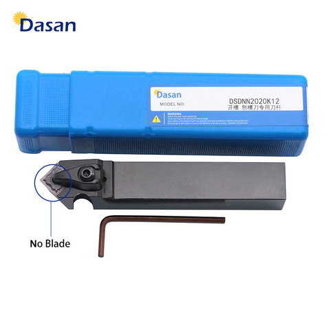 DSDNN2022K12 Planer Cutter Special Slotting Tool Holder Lathe Cutting Edge Angle 45 for SNMG ► Photo 1/3