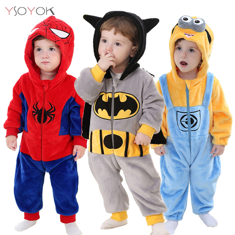 Baby Cartoon Romper Newborn Infant Clothing Boy Girl Pajamas Animal Onesies Jumpsuit Licorne Panda Costume Winter Baby Rompers ► Photo 1/6