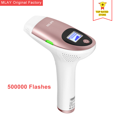MLAY IPL Hair remover device  500000 Flashes Permanent Hair Removal Machine Bikini Trimmer Face Body Underarm Electric depilador ► Photo 1/5
