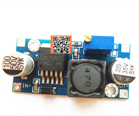 Good quality 1Pcs lm2596 LM2596S DC-DC 3-40V adjustable step-down power Supply module Voltage regulator 3A ► Photo 1/1