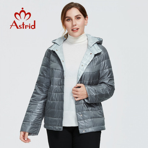 Astrid 2022 New Autumn Winter Women's coat women Windproof warm parka fashion thin Jacket hood large sizes female clothing 9439 ► Photo 1/6