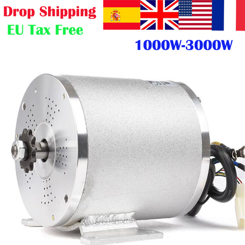 Electric Bicycle Motor 36V 48V 60V 72V 1000W 1500W 1600W 20000W 2500W 3000W Skateboard Motor, Scooter Blcd Motor Wheel ► Photo 1/6