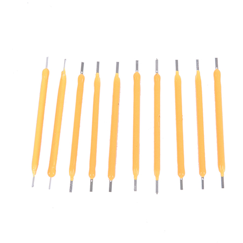 10Pcs DIY Filament Bulb Candle Light Source COB Super Bright LED Candle Light Lamp Manual Supply Warm White Lighting new ► Photo 1/6