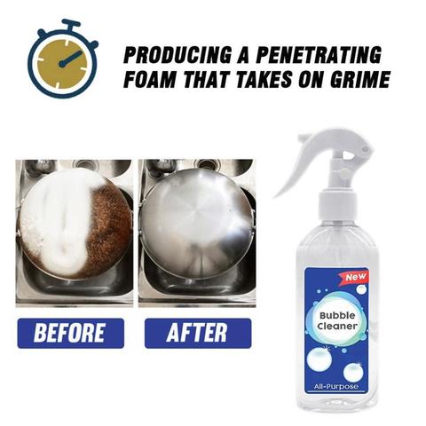 Multi-Purpose Cleaning Bubble Spray Foam Kitchen Grease Cleaner Kitchen  Utensil Descaling Detergent Bubble Cleaner new brand new and high quality