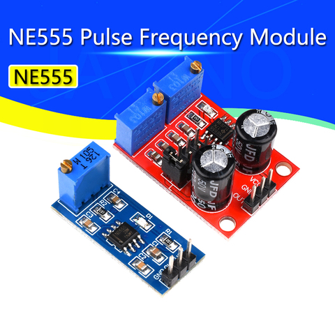 JAVINO NE555 Pulse Frequency Duty Cycle Adjustable Module Square Wave 5V-12V Signal Generator ► Photo 1/6